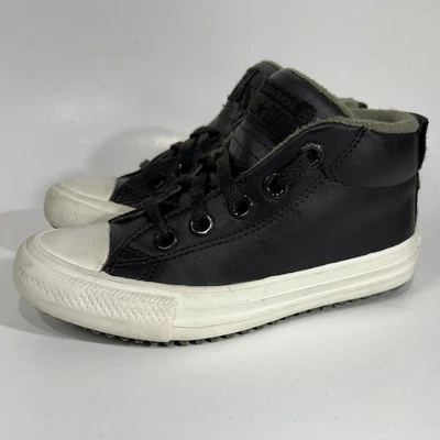 Bota Converse Chuck Taylor All Star Street PS 'Velvet Brown' A01529C tamanho 12C - Imagem 1 de 4
