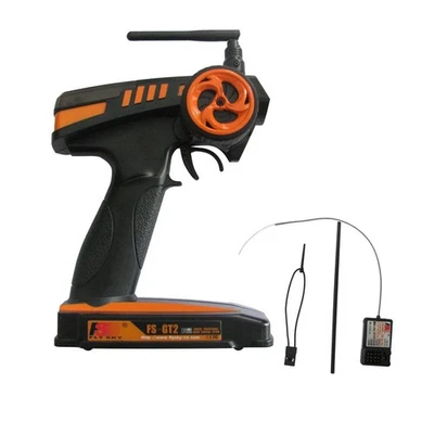 Flysky 2.4G 2CH Radio with GR3E Receiver for RC Car Crawler - Image 1 of 4