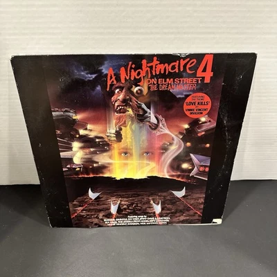 Nightmare on Elm Street 4 OG Vinyl QV 41673 BMG Canada VG+/VG w/ Sleeves - Image 1 of 4