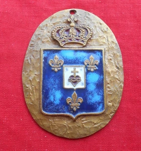 Blason en Bronze & Email - Dominique Piechaud ! - Picture 1 of 2