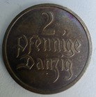 2 Pfennige Danzig 1937 Münze