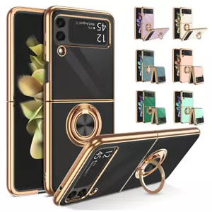 Custodia resistente antiurto per Samsung Galaxy Z Flip6/5/4/3 anello cavalletto - Foto 1 di 36