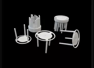 (100pcs) Plastic Pizza Box Stand Saver Lid Support White Tripod (AU Stock) - Picture 1 of 4