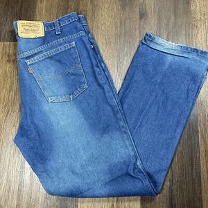 Vintage Levi’s Strauss 20508-0914 Herren Größe 38 x 32 Denim Jeans Orange Etikett Hergestellt in den USA - Bild 1 von 13
