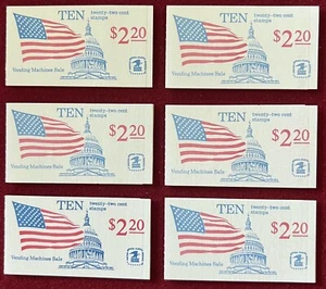 US Scott BK145 SIX Booklets Mint NH (WHOLESALE) - Picture 1 of 1
