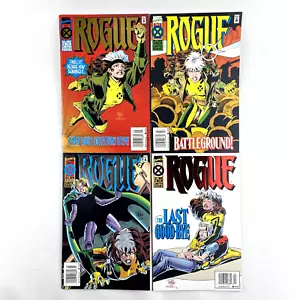 Rogue #1-4 Marvel Comics Complete Set 1st Solo Series Foil Covers 1995 X-Men - Picture 1 of 10