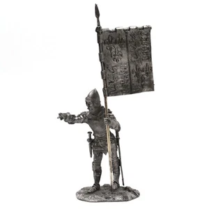 Tin 54mm Knights. John Codrington standard-bearer of Henry V 15th cent 1:32 - Picture 1 of 4
