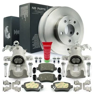 Bremssättel Bremsscheiben Bremsbeläge hinten für Opel Astra H Combo Meriva A - Bild 1 von 9