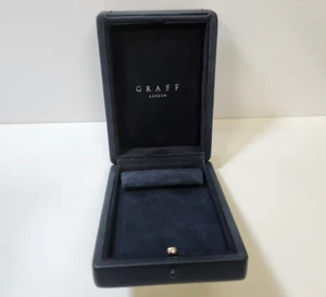 Genuine GRAFF Jewellery Box for Earrings & Necklace - Picture 1 of 15