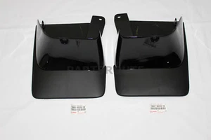 Lexus GX470 2003-2009 OEM Genuine BLACK Rear Mud Guards Flaps Splash PAIR  - Picture 1 of 9