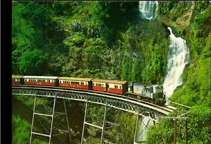 Karunda Scenic Railway Postcard Vintage 80s Old Train Card Post - Picture 1 of 2