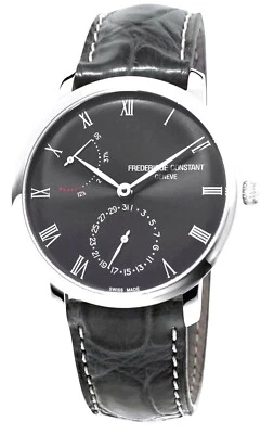 Frédérique Constant Slimline Grey Dial Men's Watch - FC-723GR3S6 MSRP : $ 4295 - Image 1 of 4