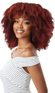 Outre Big Beautiful Human Hair Premium Blend CLIP-IN 9PCS 4C COILY (2T1/BU) - Picture 1 of 7