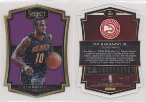 2015 Panini Select Premier Level Die-Cut Purple Prizm /99 Tim Hardaway Jr #120