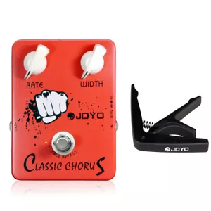 JOYO Classic Chorus Gitarrenpedal transparent 12-saitige Sounds + Gitarrenkapo - Bild 1 von 11