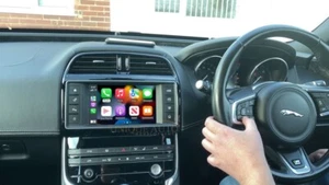 JAGUAR XE XF E I F PACE TYPE WIRELESS APPLE CARPLAY ANDROID AUTO HARMON KARDON - Picture 1 of 3