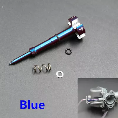 Blue Motorcycle ATV FCR Carb Motor Air Carburetor Easy Adjust Fuel Mixture Screw - Image 1 of 4