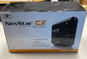 Vantec NexStar CX USB 2.0 External 3.5” Hard Drive Enclosure USB 2.0 Inter - Picture 1 of 6