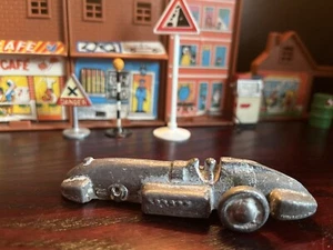 Old Toy Car Speed Of The Wind Lead Die Cast Around 150 Grams Solid Wheels - Picture 1 of 11