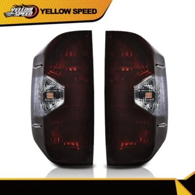 Luces traseras luces de freno izquierda+derecha aptas para camioneta Toyota Tundra 2014-2021 Foto 1 de 4