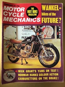 Motor Cycle Mechanics Motorcycle Magazine July 1976 Cover Ducati & Benelli 580D - Picture 1 of 2