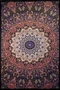 3D Tapestry "India Star" Glow In The Dark 60 x 90 - FREE SHIPPING - Picture 1 of 6