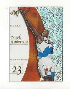 1997-98 E-X2001 (Acetate) #63 Derek Anderson Rookie Cavaliers Clippers Kentucky