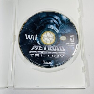 Nintendo Wii Metroid Prime Trilogy DISC ONLY-TESTED Free shipping