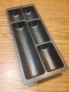 STEELCASE ~ Desk Drawer Insert Black Plastic Divider Organizer - Picture 1 of 2