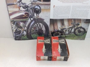 CHAMPION CANDLE STOCK 6G - HISTORIC BIKES - MALACUTI MOTORCYCLES I PCS 20 - Picture 1 of 3