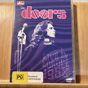 THE DOORS LIVE IN EUROPE 1968 DVD Region 4 (S4.6) - Picture 1 of 2