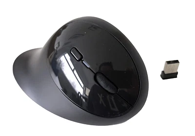 Kensington K75404EU Pro Fit Ergo Wireless & Bluetooth Mouse Black OPEN BOX - Image 1 of 4