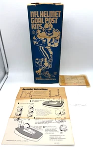 Casco de fútbol americano Gumball NFL kit de poste de portería caja solo años 70 - Imagen 1 de 7