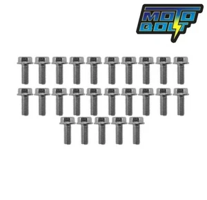 Moto Bolt 25pcs M6x20mm Oem Jap Style Motorcyle Flanged Bolt Pack 8mm Head - Picture 1 of 1