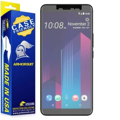 [2-Pack] ArmorSuit HTC U11 Plus Matte Case Friendly Screen Protector - Image 1 of 4