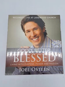 Good, Better, Blessed by Joel Osteen, Live Lakewood Church (Audiobook, 5 -CD) - Picture 1 of 4