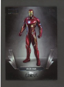 2025 Topps Disney Genesis Iron Man 54/99 - Picture 1 of 2