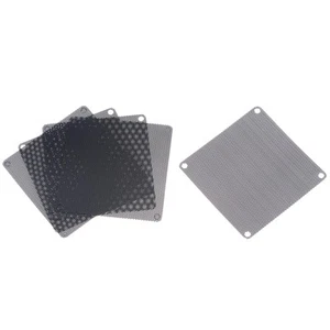 PC Dust Fan Screen with Screws for Cooling Dustproof Case Cover PVC 90mm 5pcs - Afbeelding 1 van 5