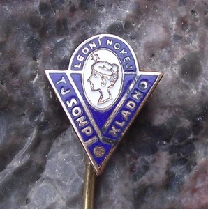 Vintage TJ SONP Kladno Ice Hockey Club Pin Badge - Picture 1 of 2