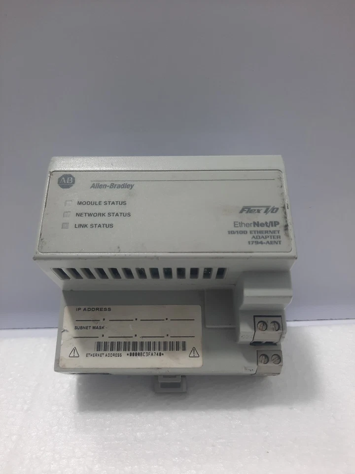 Adaptador de red Allen Bradley 1794-AENT Ser A Flex E/S EtherNet I/P 96344080 Foto 1 de 4
