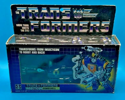 Transformers G1 Bombshell Insecticon Decepticon 1985 NISB Good Condition - Image 1 of 4