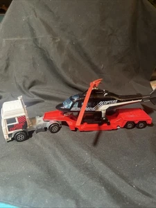 De colección Majorette Super Movers Globetrotter Augusta Turbo Copter Transporte 1/60 - Imagen 1 de 24