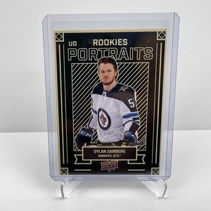 2022-23 Upper Deck Series 2 UD Rookies Portraits Dylan Samberg Winnipeg Jets P67 - Picture 1 of 2