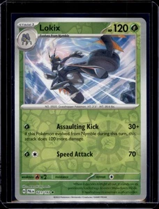 Lokix SV02: Paldea Evolved Pokémon 021/193 Reverse Holo NM+ - Picture 1 of 2