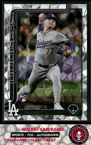 River Ryan 2025 Topps Diamante Foil #273 Los Angeles Dodgers - Picture 1 of 2