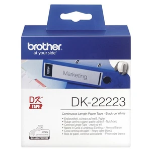 Brother Endlosetiketten Papier weiß, 30,48 m x 50 mm DK-22223 - Bild 1 von 1