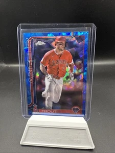 2025 Topps Chrome Sapphire Mike Trout #100 Angels - Bild 1 von 1
