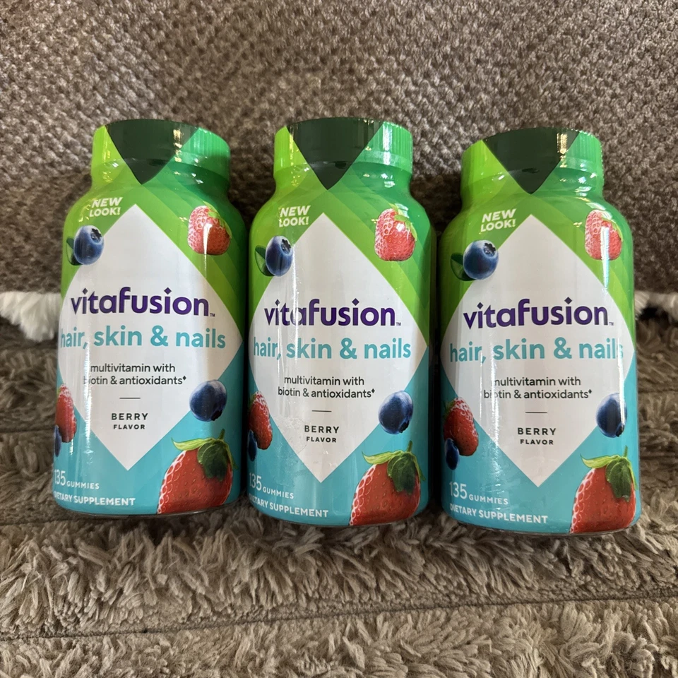 vitafusion Hair Skin & Nails Gummies 135ct 027917020068t999