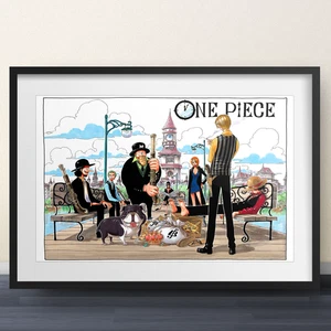 One Piece - Chapter 260 Shonen Jump Art Spread 11x17 - Art Poster anime nami - Picture 1 of 6