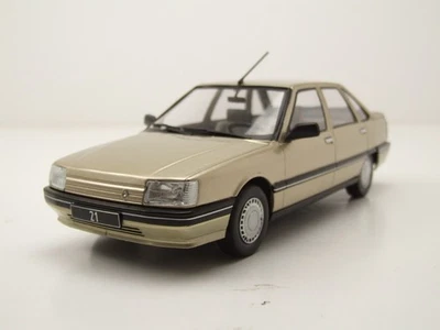 Renault 21 1986 Beige Modellino 1:24 Whitebox - Immagine 1 di 4